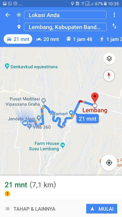 Homestay Triniti Lembang Ngoại thất bức ảnh